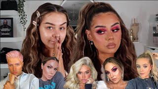 BEAUTY INFLUENCERS PICK MY FULL FACE OF MAKEUP [upl. by Tristram]