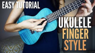 How To Play Fingerstyle on Ukulele  EASY Fingerpicking Tutorial PIMA [upl. by Adena960]