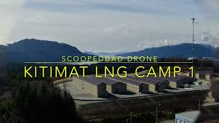 Kitimat LNG Camp  Updated Video DJI Mavic 2 Zoom [upl. by Leilah]