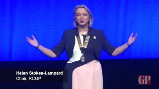 Professor Helen StokesLampard  Full speech RCGP annual conference 2017 [upl. by Kelton]