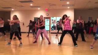 Warrior by Havana Brown Burnsville YMCA Cardio Dance [upl. by Enaywd]