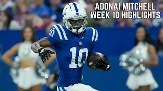 Adonai Mitchell BREAKOUT GAME vs Bills🔥 NFL Week 10 Highlights [upl. by Megan]