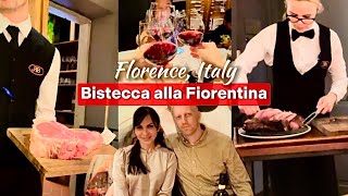 Best Bistecca in Florence  Florentine Steak  Fine dining in Florence Italy [upl. by Cosme]