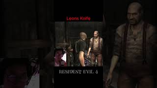 RE4 LEONS KNIFE residentevil Capcom [upl. by Eenalem]