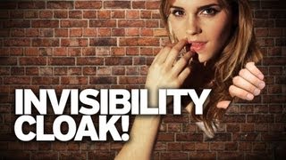 Scientists Invent RealLife Invisibility Cloak Big Enough For Humans [upl. by Eanar]