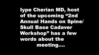 2nd Annual Skull Base Cadaver Workshop from Nepal Dec 7 2019 [upl. by Nitsugua]