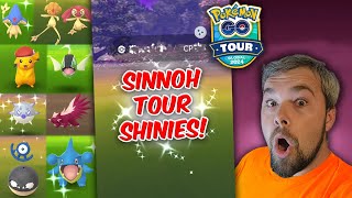 Global Sinnoh Tour We got tons of Rare Shinies Except Pokémon GO [upl. by Tanya]