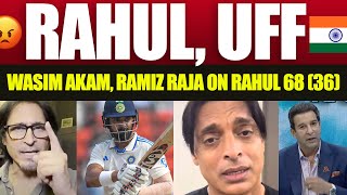 Wasim Akram latest on KL Rahul 68 43 IND vs BAN  Pakistan Reaction Ramiz Speaks Shoaib Akhtar [upl. by Ahsille]