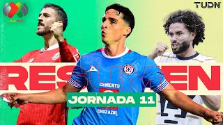 🔥RESUMEN DE LA JORNADA 11  Completo  Liga Mx  Apertura 2024  TUDN [upl. by Eemak]