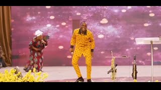 Pastor Paul Enenche hot Praise dance with Chioma Jesus at Commanding the day  Midnight Prayers [upl. by Prestige]