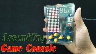 Assembling  DIY Game Console with DIY Kit [upl. by Eiffub]