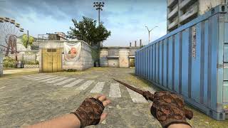 CSGO STILETTO KNIFE RUST COAT BATTLESCARRED  HAND WRAPS CONSTRICTOR FACTORY NEW  SKIN SHOWCASE [upl. by Analos]