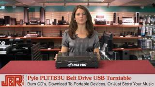 Pyle Belt Drive USB Turntable  Review [upl. by Onibas461]