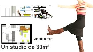 Comment amenager un studio de 30m2 [upl. by Forest]