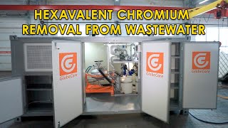 Hexavalent Chromium Removal with Wastewater Treatment Plant AVSk150 [upl. by Grindle42]