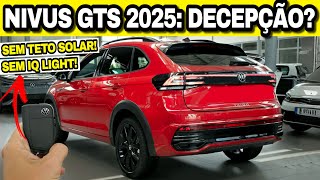 🚨 O SUV COUPE MAIS AGUARDADO VW NIVUS GTS 2025 PODE NÃO TRAZER TETO SOLAR NEM GRADE ILUMINADA [upl. by Airebma]