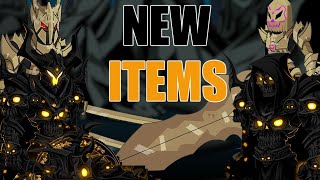 AQW Hollowborn Paragon  Caladbolg  Cardboard of Nulgath  New April Fools Items  Legion Gear [upl. by Iglesias712]