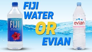 Fiji Water or Evian  Which of these bottled waters is the best for your health [upl. by Brass724]