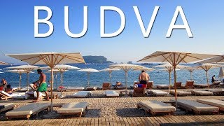 Budva Montenegro  Budva Old Town and beaches [upl. by Aisayn]