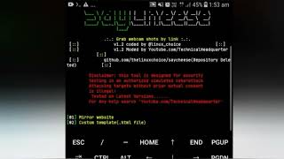 Termux saycheese tool for security test and pentesting installation [upl. by Adnaluoy]