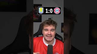 Bayern München verliert 10 gegen Aston Villa – Champions League 2Spieltag [upl. by Biggs]