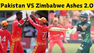 Pakistan 606 Zimbabwe win the first ODI by 80 runs on DLS Method [upl. by Jd]