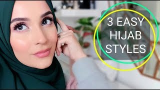 ELEGANT CHIFFON HIJAB TUTORIAL [upl. by Tearle335]