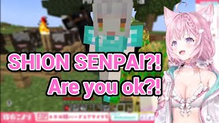 Koyori Met Shion in Hololive Minecraft Hardcore [upl. by Nhaj]