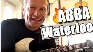 Waterloo  ABBA  Guitar Lesson 346 [upl. by Whit]