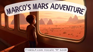 Marcos Mars Adventure  Vocalic R Articulation Book w Questions [upl. by Ayekal]