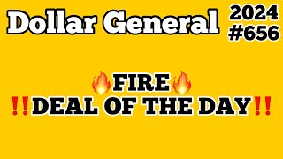 2024656🔥Dollar General Couponing🔥FIRE🔥DEAL OF THE DAY‼️Must Watch👀👀 [upl. by Haseena14]