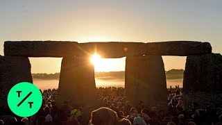 Thousands Flock to Stonehenge for Summer Solstice Celebration [upl. by Nanfa445]