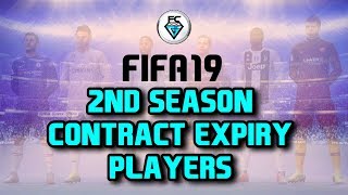 FIFA 19 2ND SEASON CONTRACT EXPIRY PLAYERS [upl. by Etram478]