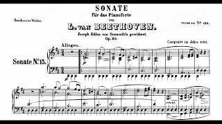 Ludwig van Beethoven Op 28 Piano Sonata in D Minor [upl. by Clemens573]