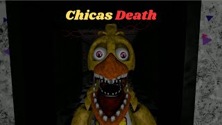 FNAFSFM Chicas Death [upl. by Cesare]