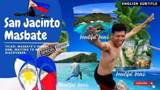 SPECIAL EDITION Its Like Boracay 🌊Here  Tiaco Island🏝️ of MASBATE ❤️‍🔥 promotingplacesvlog [upl. by Joed351]