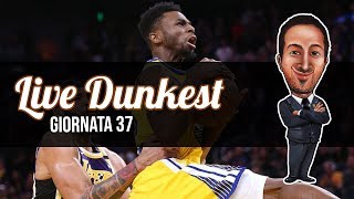 LIVE DUNKEST 37 il nuovo Wiggins dei Warriors è da prendere [upl. by Baugh]