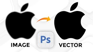 Image to Vector in Photoshop Beta  Tawhid GFX [upl. by Linet]