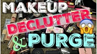 Makeup Collection Declutter 2015  JAMbeauty89 [upl. by Leiser]