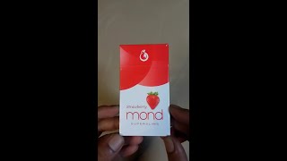 Mencoba Mond Strawberry Super Slim [upl. by Orsay740]