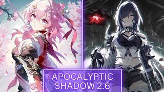 HSR Apocalyptic Shadow 26  Hunt March 7th Node 1 amp Acheron Node 2  3star Clear [upl. by Hussar197]