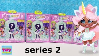 Hairdorables Series 2 Fashion Doll Unboxing Blind Bag Toy Review  PSToyReviews [upl. by Tomchay284]