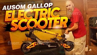 Ausom Gallop Electric Scooter [upl. by Assenaj982]