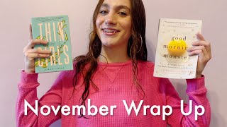 November Book Wrap Up  Current Reads [upl. by Gersham]