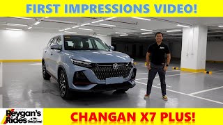 Changan X7 Plus  First Look Car Feature [upl. by Hooper]