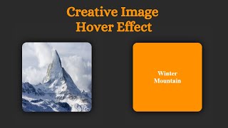 Creative Image Hover Effect javascript frontend animation loader loading [upl. by Eiramalegna98]