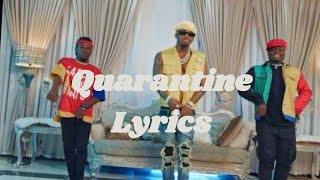 Diamond Platnumz QUARANTINE LYRICS karantini QTchallenge quarantinemoves [upl. by Ratcliffe536]