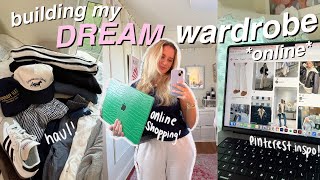 buying my DREAM WARDROBE  SUPER CUTE clothing haul [upl. by Hanoj]