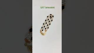 Diy bracelet Beaded bracelet Jewelry Making jewelry shorts [upl. by Adamina]