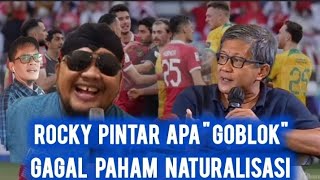 ROCKY GERUNG PROTES NATURALISASI TIMNAS  Aksi kocak Opung PARBELLAK [upl. by Ignacio]